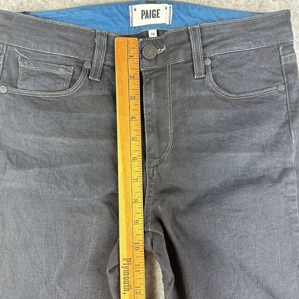 Paige Jeans Womens 28 Verdugo Ultra Skinny Dark Wash Classic City Stretch Blue* - Picture 12 of 16